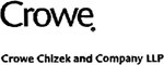 (CROWE LOGO)